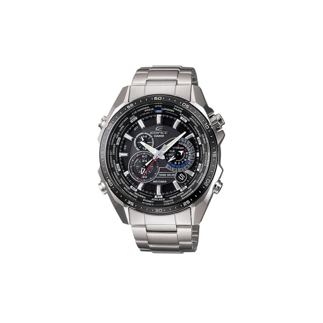 Casio EDIFICE SOLAR-POWERED CHRONOGRAPH Men Watch EQS-500DB-1A1DR