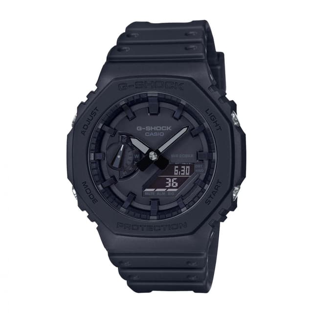 ساعة كاسيو جي شوك كاجيوال رجالي أسود Casio G-SHOCK Casual Men Watch GA-2100-1A1DR
