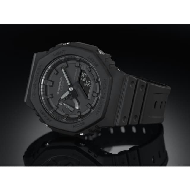 ساعة كاسيو جي شوك كاجيوال رجالي أسود Casio G-SHOCK Casual Men Watch GA-2100-1A1DR
