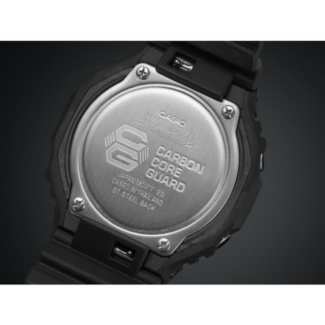 ساعة كاسيو جي شوك كاجيوال رجالي أسود Casio G-SHOCK Casual Men Watch GA-2100-1A1DR