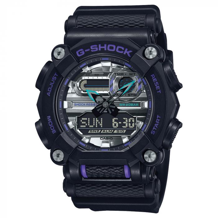 ساعة كاسيو جي شوك كاجيوال رجالي أسود Casio G-SHOCK Casual Men Watch GA-900AS-1ADR