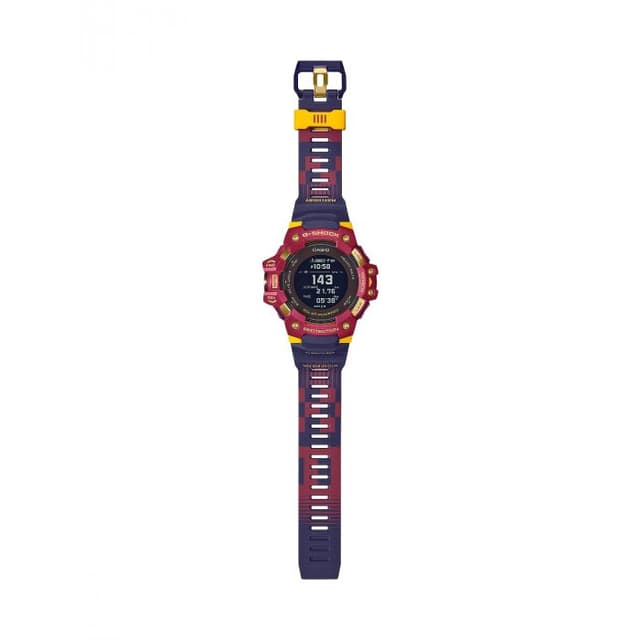 ساعة كاسيو جي شوك رجالية Casio G-SHOCK Barcelona Limited Edition Men WATCH GBD-H1000BAR-4DR