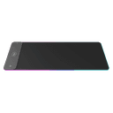 Porodo Gaming RGB MousePad with 15W Wireless Charger - Black
