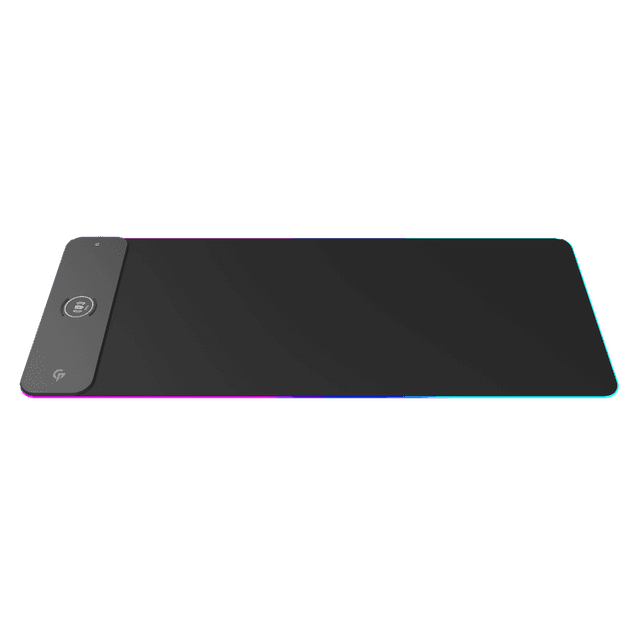 Porodo Gaming RGB MousePad with 15W Wireless Charger - Black
