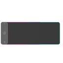 Porodo Gaming RGB MousePad with 15W Wireless Charger - Black