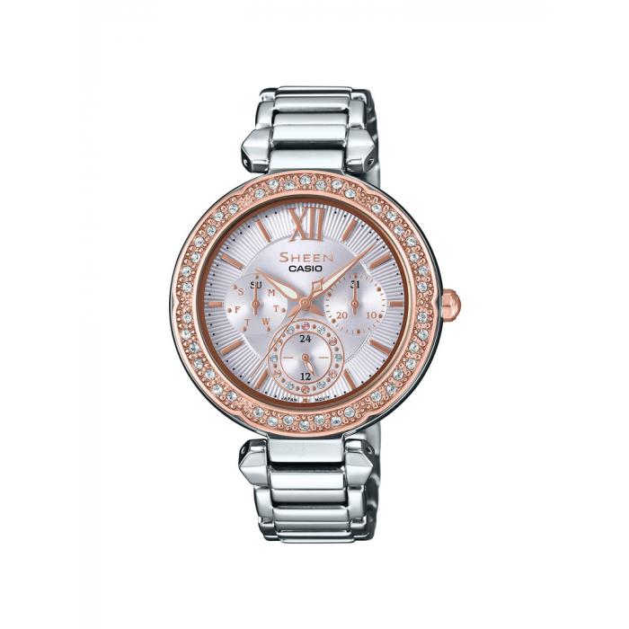 ساعة كاسيو شين نسائي أنالوغ Casio SHEEN Women Analog Watch SHE-3061SG-4AUDR