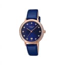 ساعة كاسيو شين نسائي أنالوغ جلد كحلي Casio SHEEN Women Analog Watch SHE-4056PGL-2AUDF
