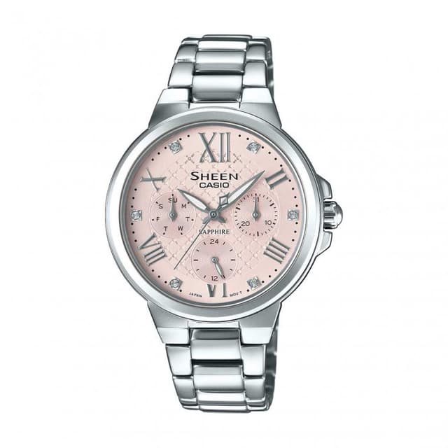 ساعة كاسيو شين نسائي أنالوغ معدن Casio SHEEN Women Analog Watch SHE-3511D-4AUDR