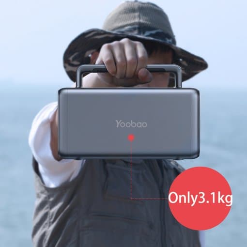بطارية متنقلة للرحلات 300 واط Yoobao EN300WLPD 72000mAh PD65W Power Station