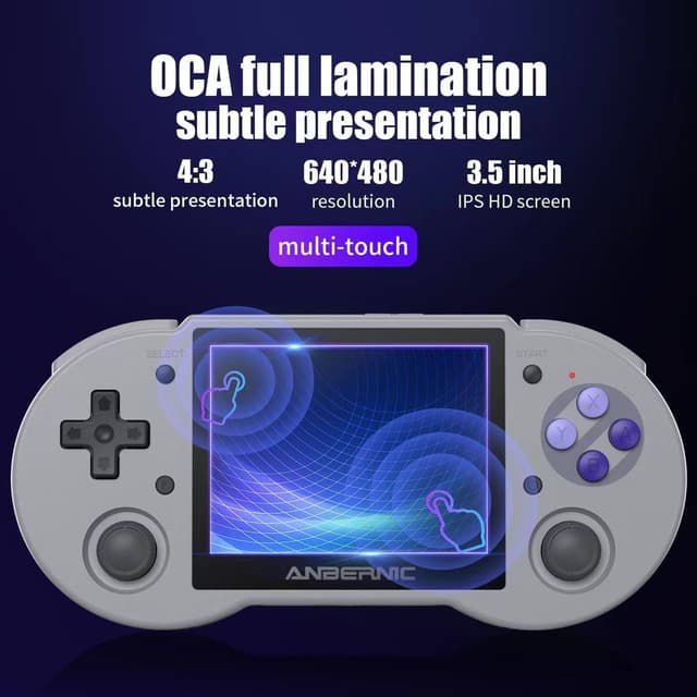 جهاز ألعاب محمول قيمنج كونسل ريترو أنبيرنيك Anbernic RG353P Handheld Game Console