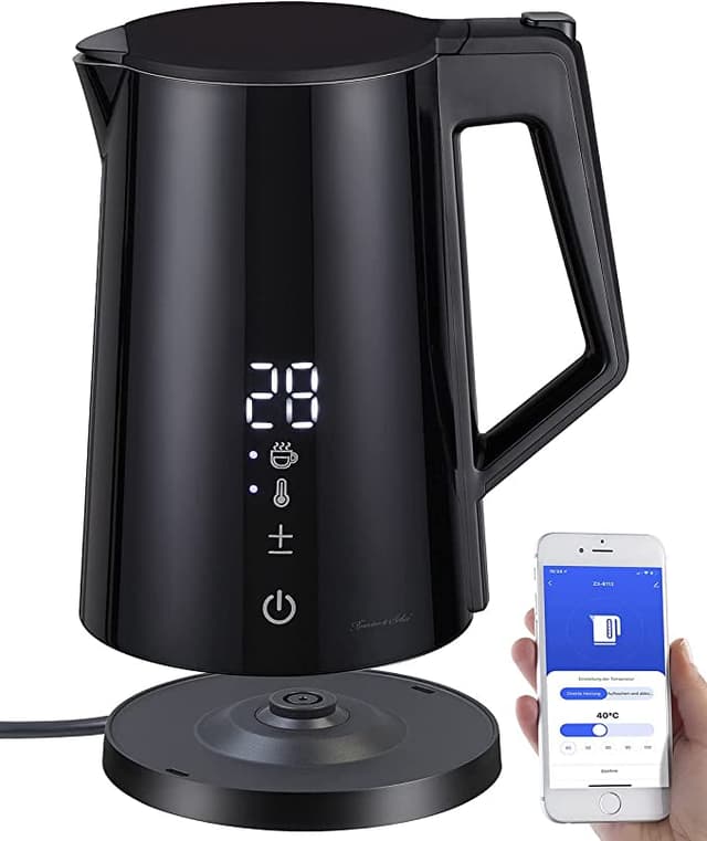 غلاية كهربائية ذكية ليبريسو 1.7 لتر LePresso Smart Cordless Electric Kettle With LED Display