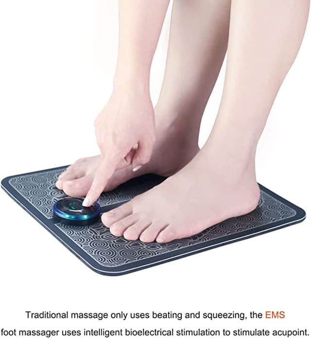 جهاز مساج القدم الكهربائي EMS Foot Massager Electrical Muscle Stimulator