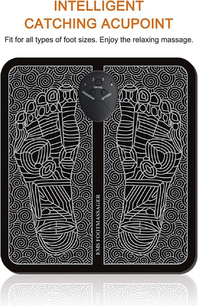 جهاز مساج القدم الكهربائي EMS Foot Massager Electrical Muscle Stimulator