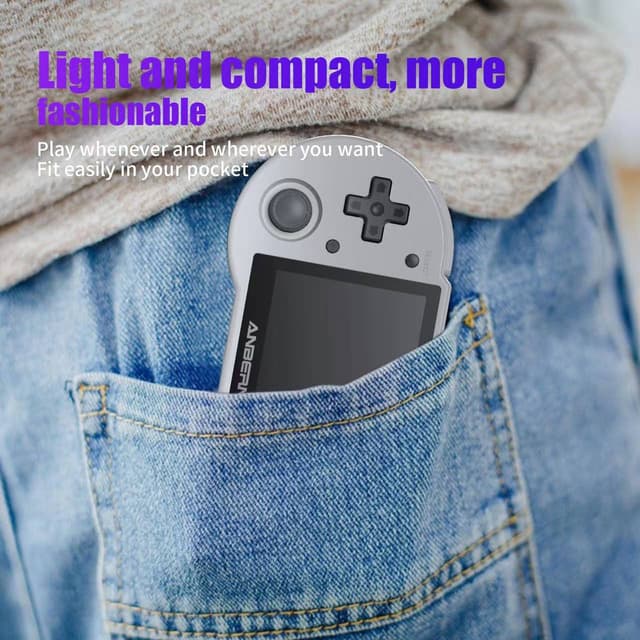 جهاز ألعاب محمول قيمنج كونسل ريترو أنبيرنيك Anbernic RG353P Handheld Game Console