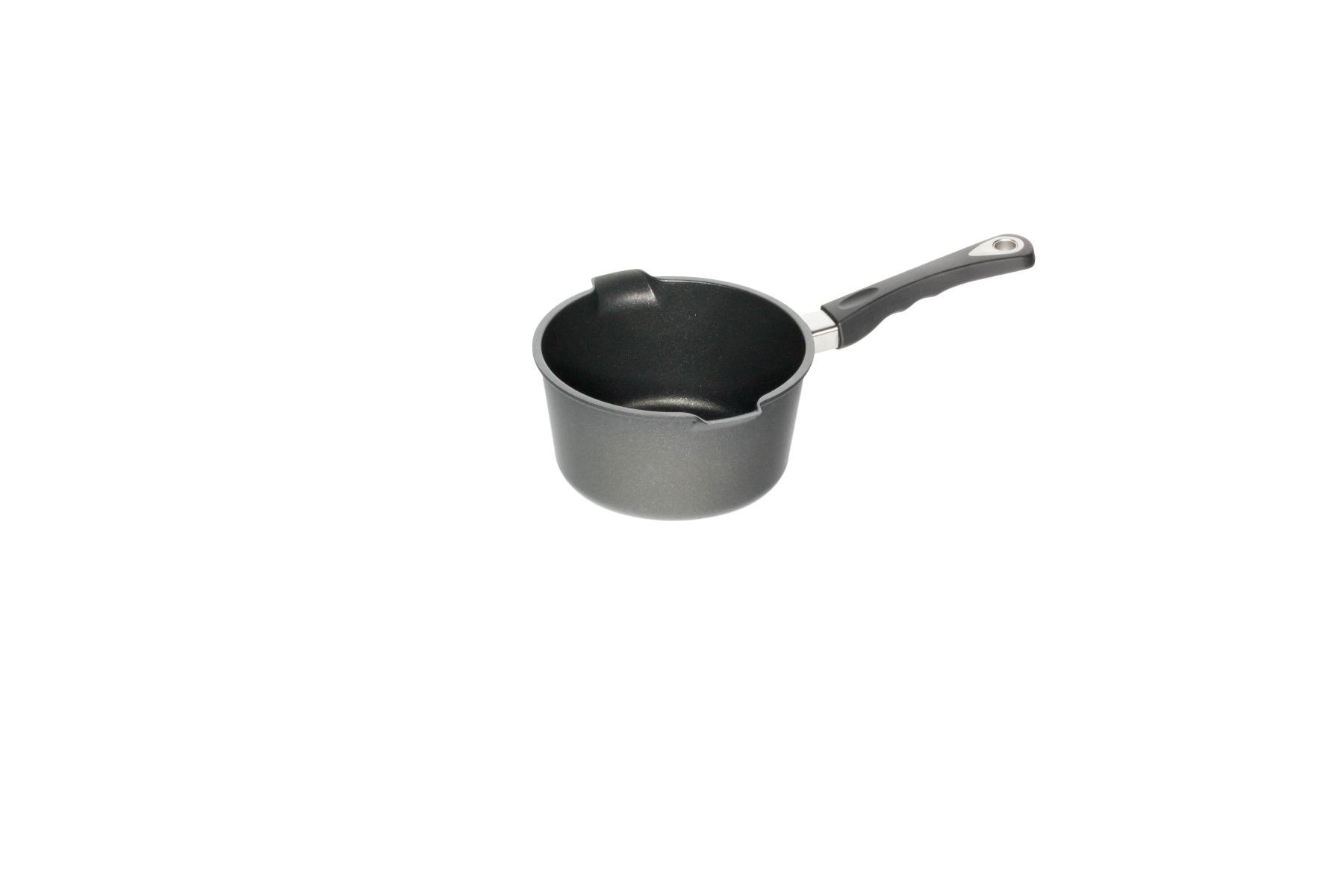 AMT Induction Milk and Sauce Pot with Two Spouts, 20 cm, I-1120-E-Z2