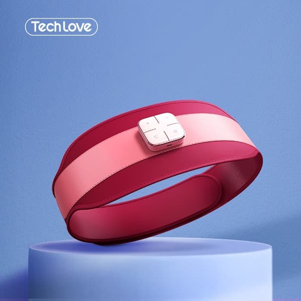 حزام تخسيس و جهاز مساج وتدليك الخصر والبطن تيك لوف Tech Love Slimming Belt Fat Removal Machine