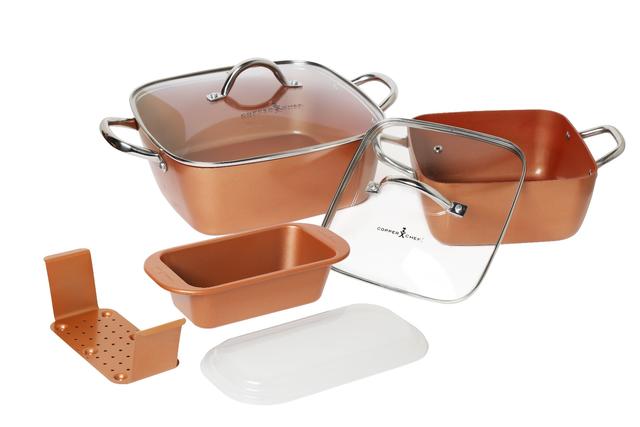 copperchef Copper Chef 4 Pcs Set Casserole, Combo Offer, 540-900132 - SW1hZ2U6OTY0Mjc0