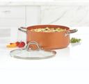 copperchef Copper Chef Round Casserole With Lid, 29 cm, 540-900109 - SW1hZ2U6OTY0MTgw