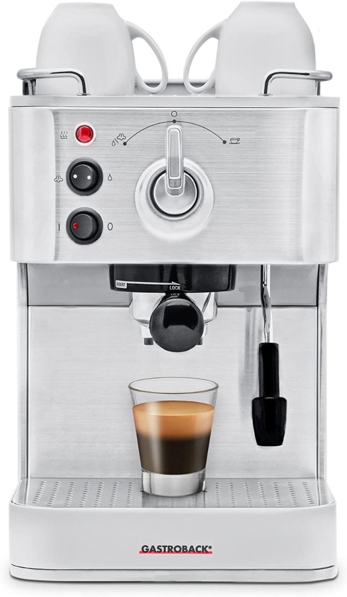 الة قهوة اسبريسو 1.5 لتر غازتروباك Gastroback Design Espresso Plus