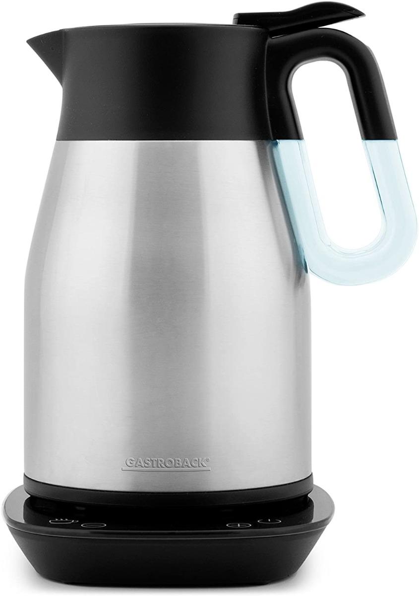 غلايه مويه حافظة للحرارة 1.7 لتر غازتروباك Gastroback Design Water Kettle Thermo