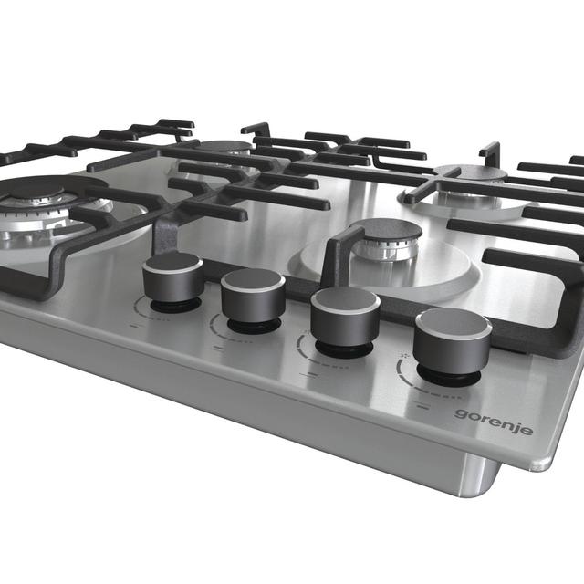 بوتجاز سطحي 60 سم 4 شمعات جورينجي Gorenje Built In Gas Hob - SW1hZ2U6OTYwMjI0