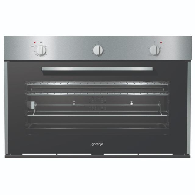 Gorenje Built In Gas Oven, 90 cm, BOG922E00FX - SW1hZ2U6OTYwMzEy