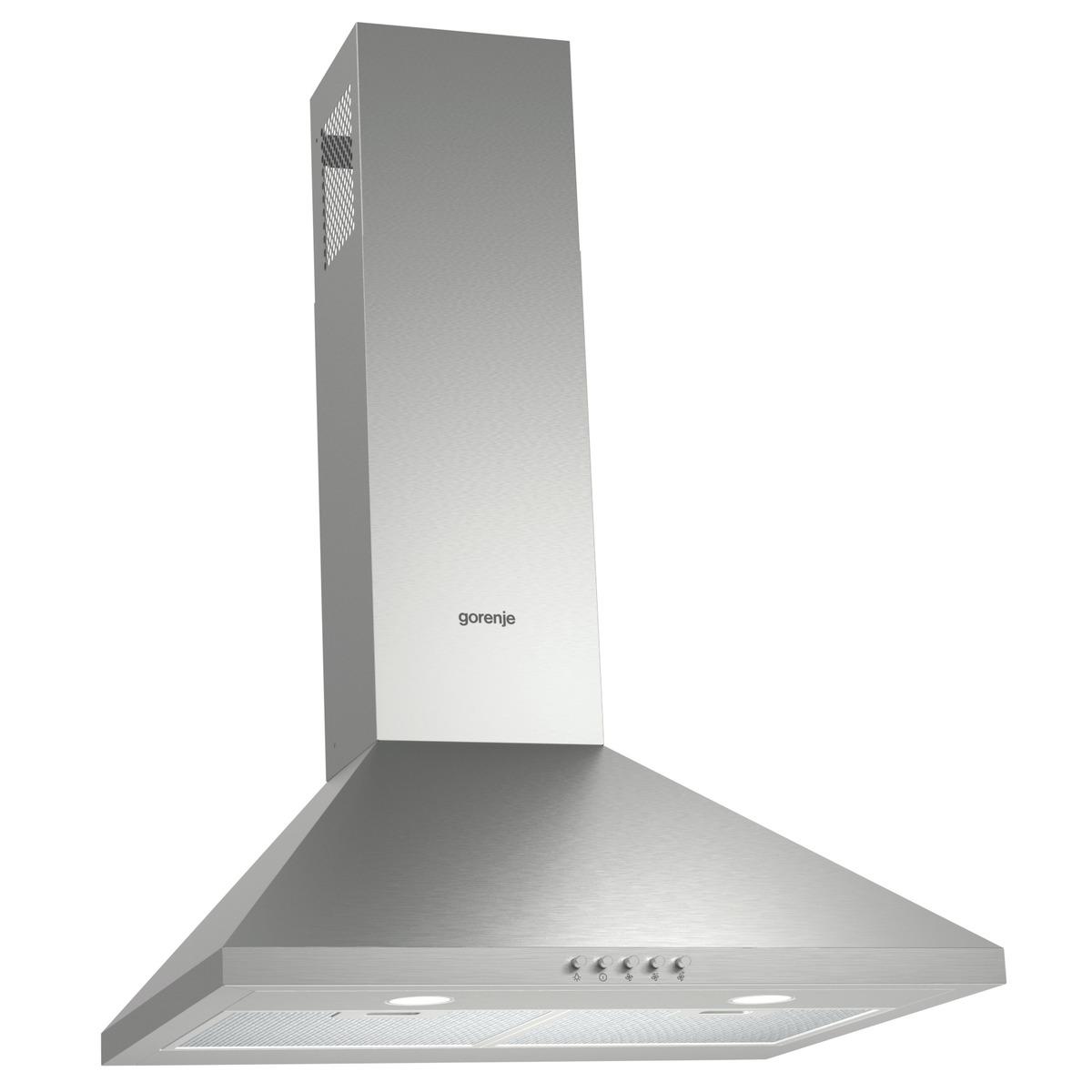 Gorenje Built In Hood, 60 cm, Pyramid Design, WHC623E16X-SA