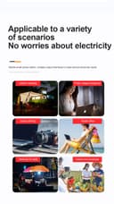 بطارية متنقلة للرحلات كروني 500 واط Crony BS500 Portable Power Station