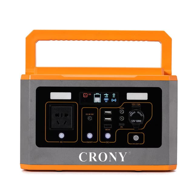 بطارية متنقلة للرحلات كروني 500 واط Crony BS500 Portable Power Station