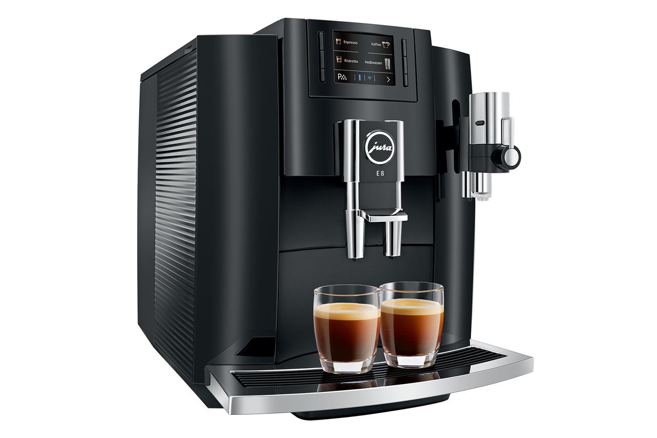 الة قهوة اسبريسو 1.9 لتر مع مطحنة قهوة جورا Jura E8 Coffee Machine