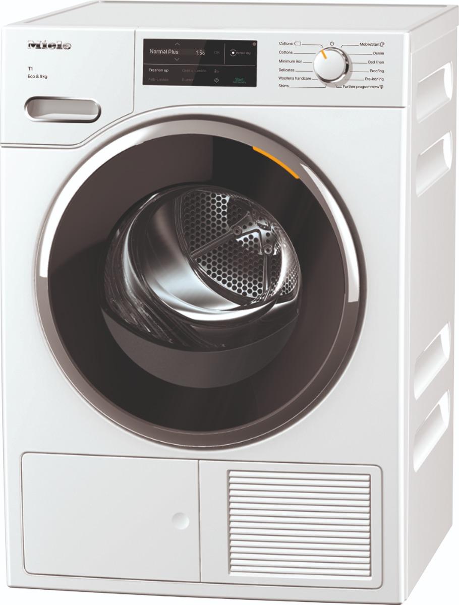 نشافة ملابس منزلية 8 كغ تحميل امامي ميلي Miele T1 Heat Pump Dryer