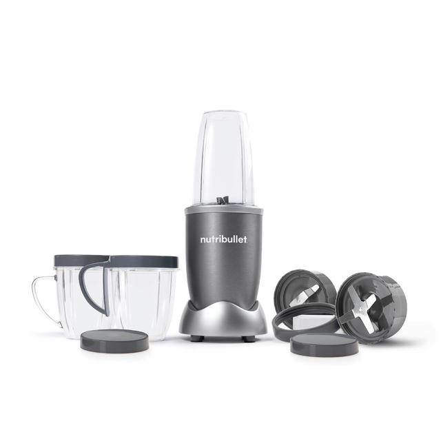 خلاط كهربائي 680 مل 12 قطعة نوتريبولت برو رمادي Nutribullet PRO Blender - SW1hZ2U6OTY2OTY1