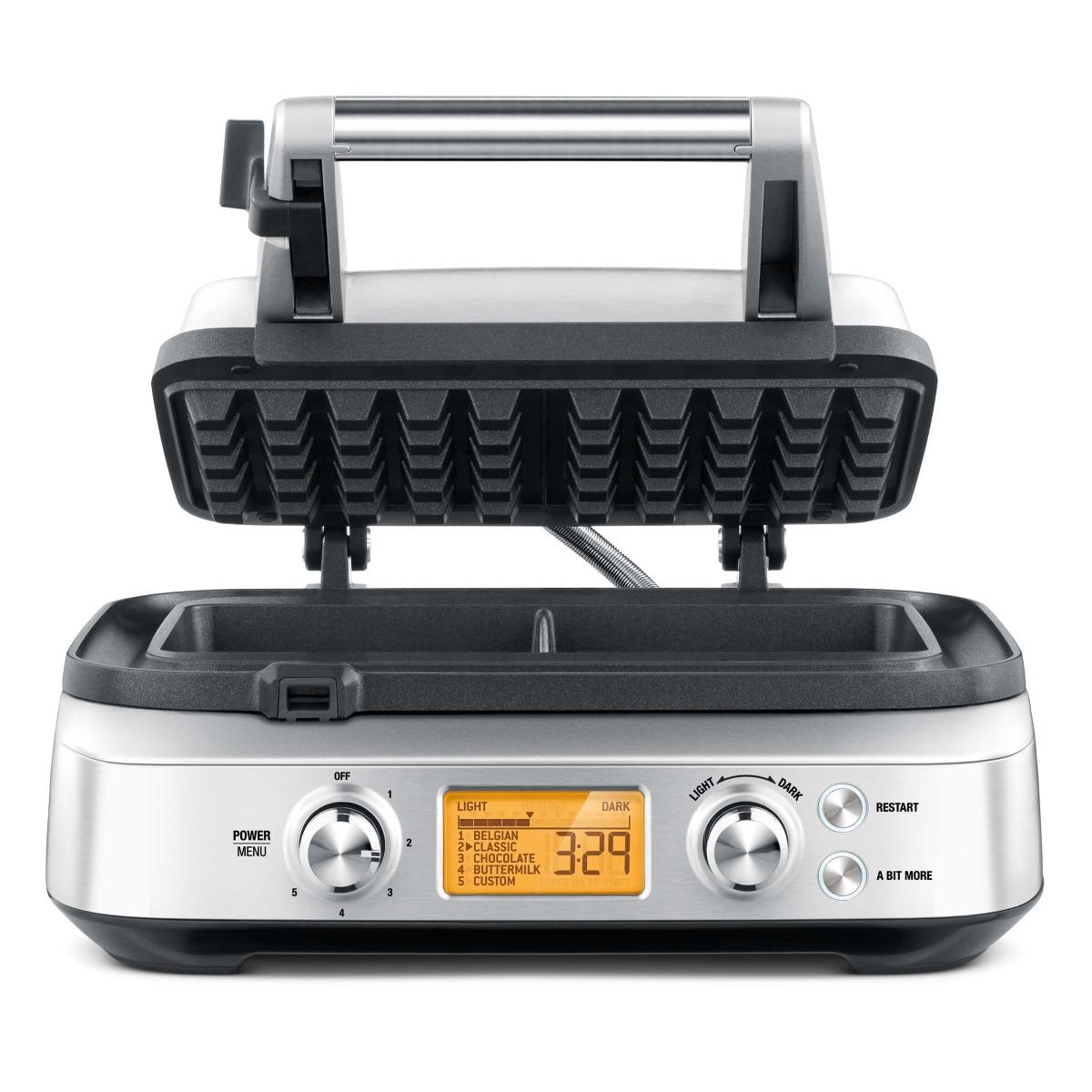 breville Sage The Smart Waffle Pro Maker, 2 Slice, BWM620