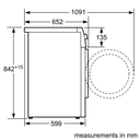 مجفف ملابس 9 كغ سيمنز Siemens Condenser Tumble Dryer - SW1hZ2U6OTYwOTQw