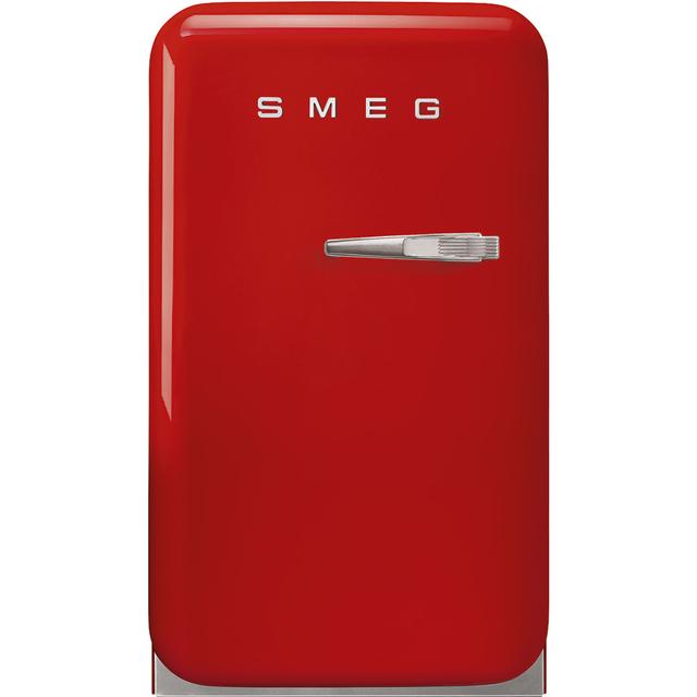 ثلاجة سميج ريترو 33 لتر بباب واحد أحمر Smeg Single Door Refrigerator - SW1hZ2U6OTY1NjM1