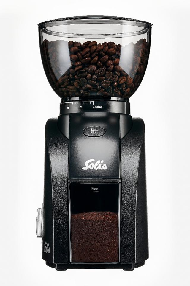 مطنحة قهوة 300 غرام 130 واط سوليس Solis Scala Zero Static Coffee Grinder - SW1hZ2U6OTYxOTc5