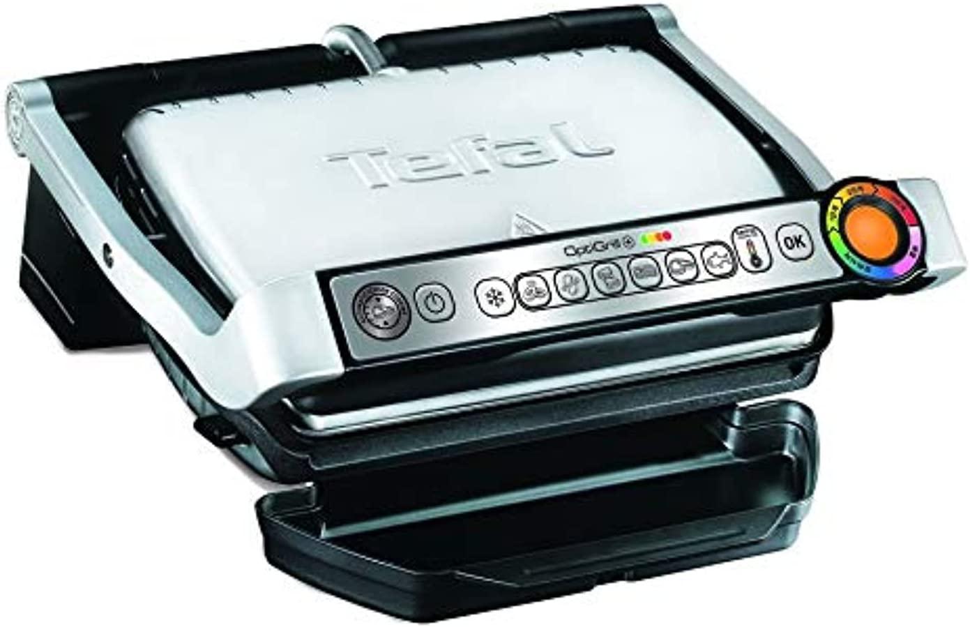 شواية كهربائية 1960W بسعة 5.6L تيفال اوبتي غريل Tefal Optigrill