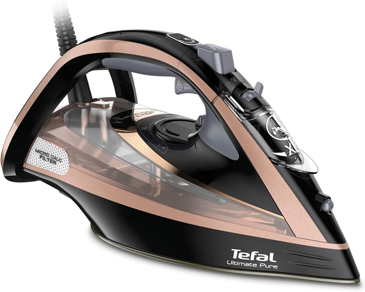 مكواة بخار 3200W تيفال التا غلاس Tefal Ultaglass Steam Iron