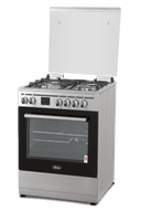 فرن كهربائي 60 لتر 2250 واط و موقد غاز 4 شمعات 60 سم تيريم Terim Combination Cooker - SW1hZ2U6OTYwMDM2