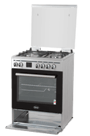 فرن كهربائي 60 لتر 2250 واط و موقد غاز 4 شمعات 60 سم تيريم Terim Combination Cooker - SW1hZ2U6OTYwMDM4