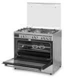 فرن غاز 106 لتر و موقد 5 شمعات مع سيخ شواء دوار تيريم Terim Gas Cooker - SW1hZ2U6OTYwMDI1