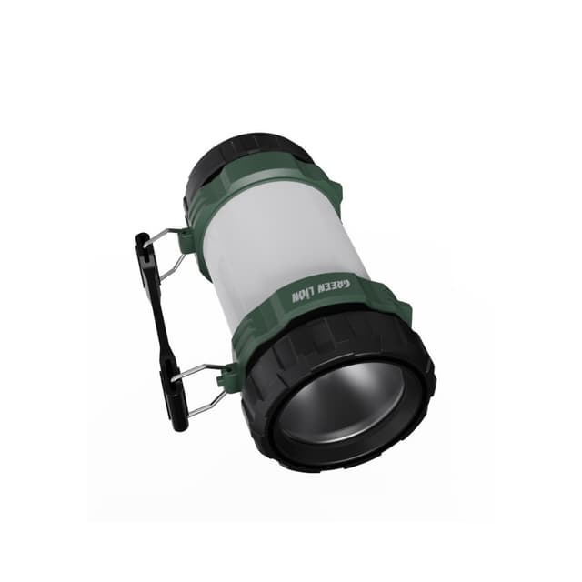 كشاف يدوي للتخييم جرين 3000 مللي أمبير Green Lion 2 in 1 Camping Light