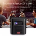 بروجكتر لاسلكي أندرويد فولتو مناسب للمعلمين Volto Portable Projector 3D Video Projector Android 9.0