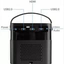 بروجكتر لاسلكي أندرويد فولتو مناسب للمعلمين Volto Portable Projector 3D Video Projector Android 9.0