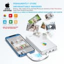 هارديسك للنسخ الإحتياطي من الآيفون والأندرويد 1 تيرابايت 2000 مللي أمبير iDiskk MFI Certified 1TB External Hard Drive