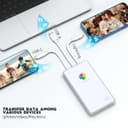 هارديسك للنسخ الإحتياطي من الآيفون والأندرويد 1 تيرابايت 2000 مللي أمبير iDiskk MFI Certified 1TB External Hard Drive