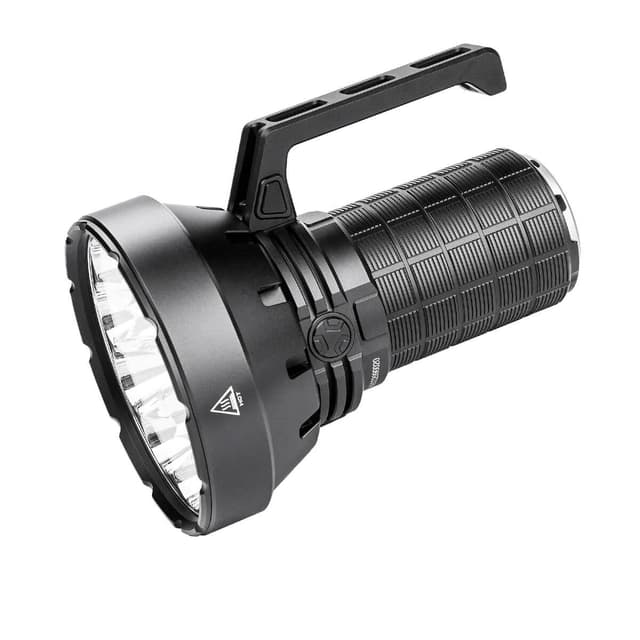 Imalent SR16 Tactical Flashlight 55000 Lumens Super Bright LED Rechargeable Spotlight, Cree XHP50.3 HI LEDs Torch Searchlight 1715 Meters Beam, with Handle Suitable for Hunting, Searching, Emergency