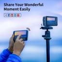 كاميرا فيديو مع شاشة مزدوجة Ausek Action Camera 5K 30Fps Touch Dual Screen