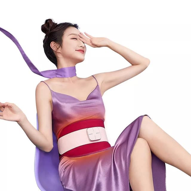 حزام تخسيس و جهاز مساج وتدليك الخصر والبطن تيك لوف Tech Love Slimming Belt Fat Removal Machine