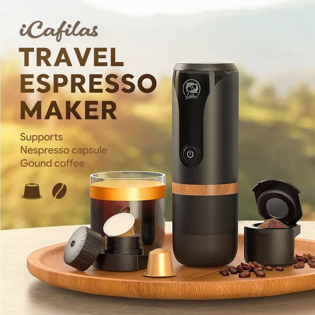 iCafilas Portable Expresso Coffee Maker